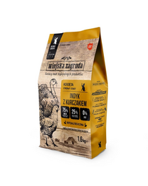 WIEJSKA ZAGRODA Pulyka csirkével kölyökmacskáknak 1,6 kg