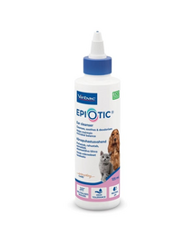 Epiotic Ear cleanser płyn do pielęgnacji uszu dla kotów i psów 125 ml