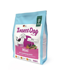 GREEN PETFOOD InsectDog Mini 5x900g rovarokból készült karma kis testű kutyák számára