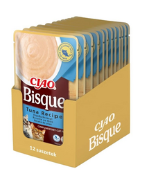 INABA CIAO Bisque Zupa krem z tuńczyka dla kotów 12x40g