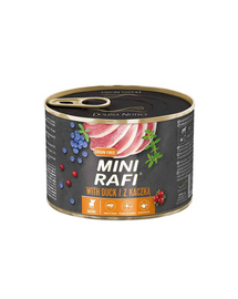 Mini z kaczką 185g dla małych ras