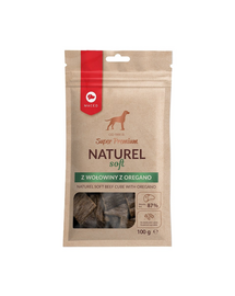 Super Premium Naturel Soft przysmak dla psa z wołowiną z oregano 100g