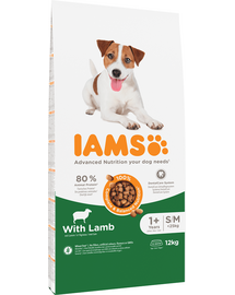 For Vitality Adult Small & Medium Breed Lamb 12 kg
