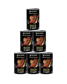PAKA ZWIERZAKA Seventh Heaven Kaczka z jabłkiem (duck&apple) 6x400 g