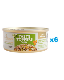 APPLAWS Taste Troppers Gulasz z kurczakiem, jagnięciną i marchewką 6x156 g