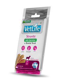 FARMINA Vet Life Dental Treat Struvite Medium/Maxi 100 g (7 db) fogápoló jutalom közepes és nagy kutyák számára