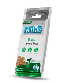 FARMINA Vet Life Dental Treat Renal Medium/Maxi 100 g (7 db) fogápoló jutalom közepes és nagy kutyák számára