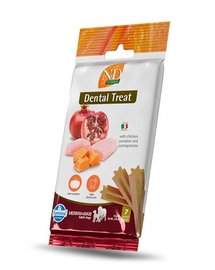 N&D Pumpkin Dental Treat Chicken Pomegranate Medium/Maxi 100 g (7 szt) przysmak dentystyczny dla średnich i dużych psów