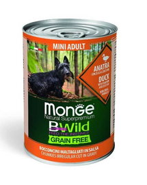 BWild grain free Mini Adult kaczka 400g