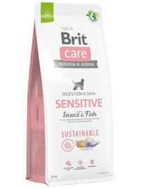 Care Sustainable Sensitive Insect & Fish dla dorosłych psów z insektami i rybami 12kg