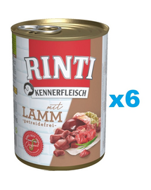 RINTI Kennerfleisch Lamb jagnięcina 6x400 g
