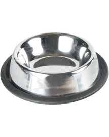 Miska ze stali nierdzewnej na gumie 0,2l