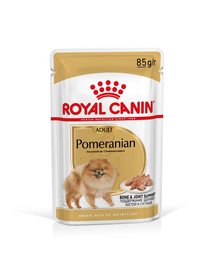ROYAL CANIN Pomeranian Adult 24x85g karma mokra, pasztet dla psów dorosłych rasy szpic miniaturowy