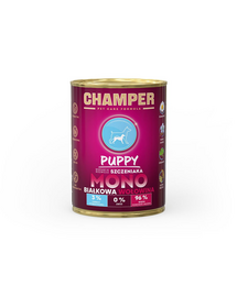 CHAMPER Puppy Beef monoprotein táplálék szarvasmarhahússal 400 g