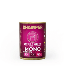 CHAMPER Bones Joints Beef monoprotein kutyatáp marhahússal 400 g