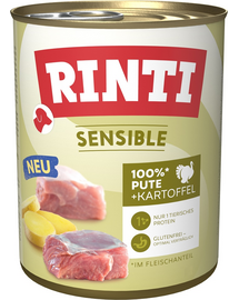 RINTI Sensible Pulyka burgonyával 800g