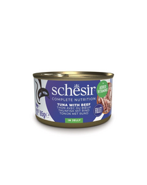 SCHESIR Tonhal marhahússal zselében macskáknak 85 g