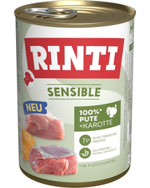 Sensible Indyk z marchewką 400 g