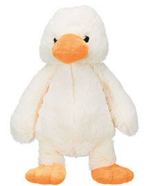 Kaczka, plusz, 38 cm, biała