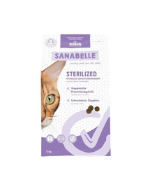 SANABELLE Sterilized 2 kg ivart sterilizált macskáknak