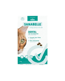 SANABELLE Dental 8 kg macskák számára, a fogak ápolásának támogatására