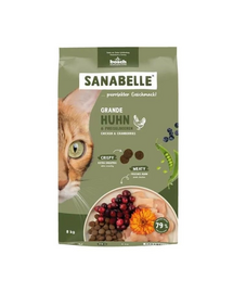 SANABELLE Grande Csirke 8 kg nagytestű macskák számára