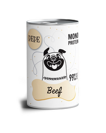 PAKA ZWIERZAKA PEPE Beef 99% (marha) 800 g monoproteinás táplálék