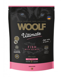 WOOLF Ultimate Soft Adult Dog Fish with Salmon 1 kg gabonamentes, félig nedves kutyatáp halal és lazaccal