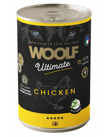 WOOLF Ultimate Adult Dog Chicken with Sage 400g nedves táplálék csirkével és zsályával kutyák számára