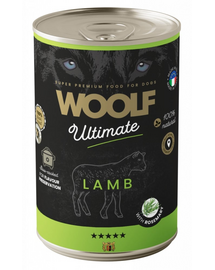 WOOLF Ultimate Adult Dog Lamb with Rosemary 400g nedves kutyaeledel bárányhússal és rozmaringgal