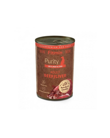 FITMIN Purity Adult Dog Beef with liver 400g marhahús májjal kutyáknak