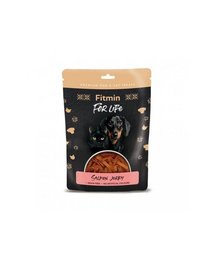 FITMIN For Life Salmon Jerky Lazac mini csíkok kutyáknak és macskáknak 70g
