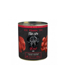 FITMIN For Life Beef Pate 800g marhahúsos pástét kutyáknak