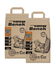 BENEK Super Corn Cat morska bryza 7 l x 2 (14 l)