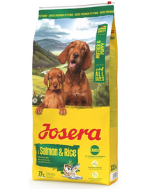 JOSERA Mother and Puppy Salmon with Rice 12,5kg kölyökkutyák, vemhes és szoptató szukák számára