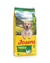 JOSERA YoungStar 12,5kg gabonamentes kutyatáp csirkével és burgonyával