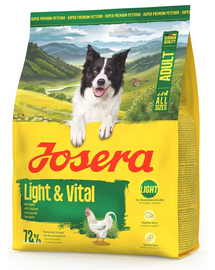 JOSERA Light Vital 900g kutyák számára a testsúly kontrollálásához
