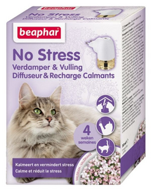 BEAPHAR No Stress Diffúzor + Utántöltő macskáknak 30 ml Viselkedési aromatizáló