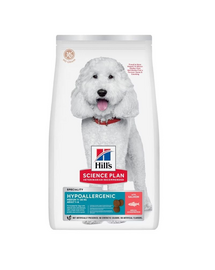 HILL'S Science Plan Canine Adult Medium Hypoallergenic Salmon 6kg közepes testű felnőtt kutyák számára lazaccal