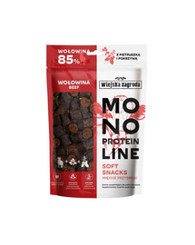 WIEJSKA ZAGRODA Monoprotein puha jutalom kutyáknak Marha 115 g