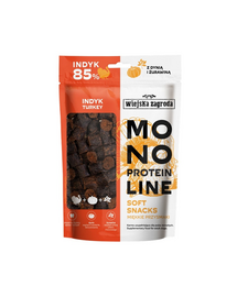 WIEJSKA ZAGRODA Monoprotein puha jutalom falatok kutyáknak Pulyka 115 g