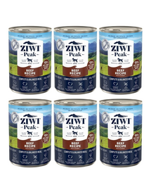 ZIWIPEAK Dog Beef Wołowina 6x390 g