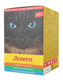 JOSERA Multipack Filet 6x70 g nedves táplálék felnőtt macskák számára