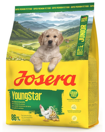 JOSERA YoungStar 900g gabonamentes kutyatáp kölyökkutyák számára