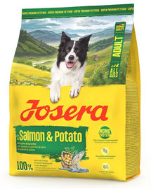 JOSERA Salmon and Potato Adult 900g gabonamentes kutyatáp érzékeny gyomrú kutyáknak