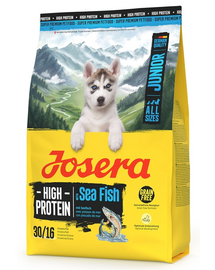 JOSERA High Protein Junior Sea Fish 3kg magas fehérjetartalmú táp kölyökkutyák számára