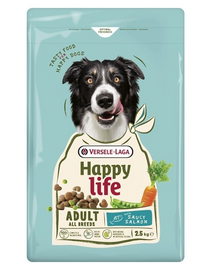 VERSELE-LAGA Happy Life Adult with Salmon 2,5kg kutyatáp lazaccal