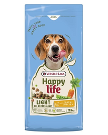 Happy Life Adult Light with Chicken 12,5kg karma dla psów z nadwagą z kurczakiem