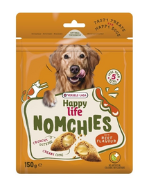 VERSELE-LAGA Happy Life Snack Nomchies Beef 150g rágcsálnivaló a fogak egészségének támogatására
