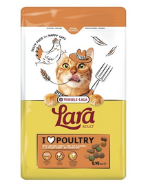 VERSELE-LAGA Lara Adult Turkey and Chicken 950 g macskaeledel pulykával és csirkével